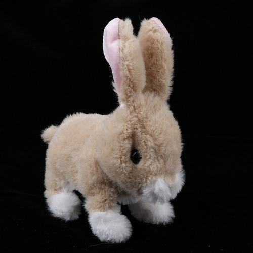 Juguete De Peluche Animado De Conejito Saltando Con Pilas