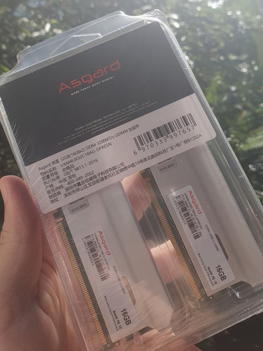 Memoria Ram Ddr4 Asgard 32gb (2x16gb) 3200mhz Nova