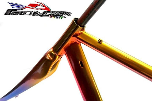 Tinta Cromo 250ml + Candy 100ml Efeito Cromado Anodizado