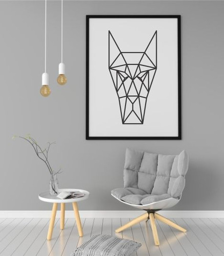 Cuadro Minimalista Moderno Geométrico 3d Decora Tu Sala