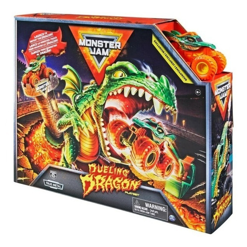 Playset Lanzador Monster Jam Dueling Dragon 58703