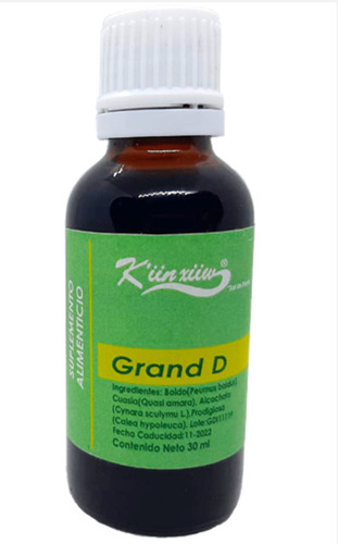 Extracto Fluido Grand D 30 Ml Limpieza Hepática Acné C/envío