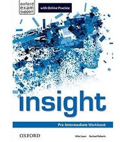 Insight Pre Intermediate - Workbook With Online - Oxford