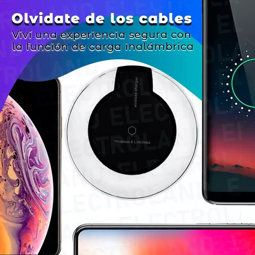 Cargador Inalambrico Universal Tecnología Qi