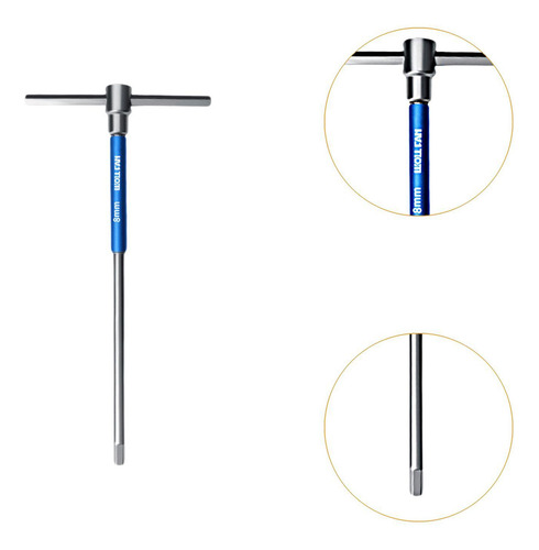 T Manejar La Llave Hexagonal Deslizante, Herramientas 8 Mm