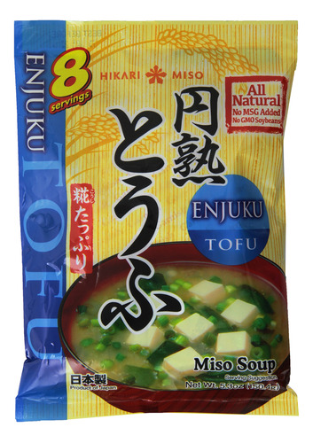 Hikari Miso Sopa Instantanea De Miso, Tofu, 5.3 Onzas