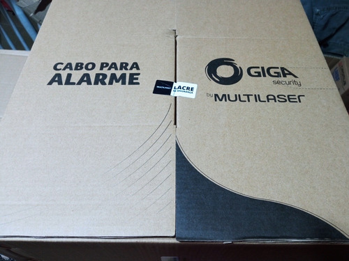 Imagem 3 de 9 de Caixa Cabo Rede Cat5e Pto Cftv Multilaser 4 Pares 305 Metros