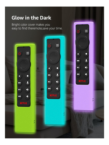 (paquete De 2-glow) Case A Prueba De Choque Compatible Para