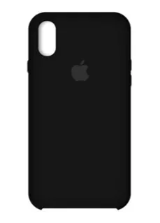 iPhone XS Case De Silicona - Color Negro Nuevo Original