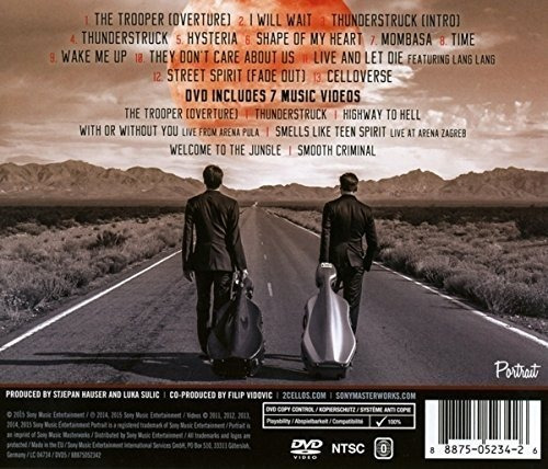 2cellos Celloverse Deluxe Cd & Dvd Edition Cd + Dvd Nuevo