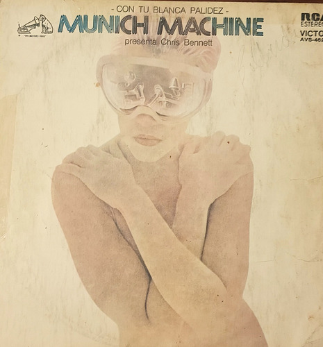 Munich Machine - Con Tu Blanca Palidez - Vinilo Argentino