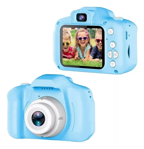 Cámara De Fotos Y Videos Infantil Instantanea + Micro Sd 8gb