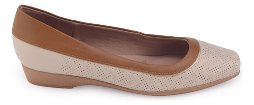 Sapatilha Feminina Usaflex Mm1602002 Bico Quadrado