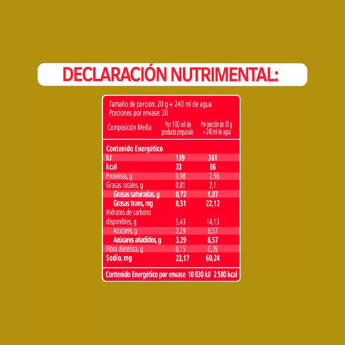 Nescafé Capuccino Original - 30 Sobres De 20g