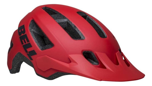 Casco de ciclismo Bell Nomad 2, talla 5360, color rojo, talla [ninguno]