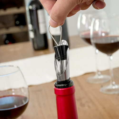 Juego De Descorchadores De Vino Elegante En Forma De Botella