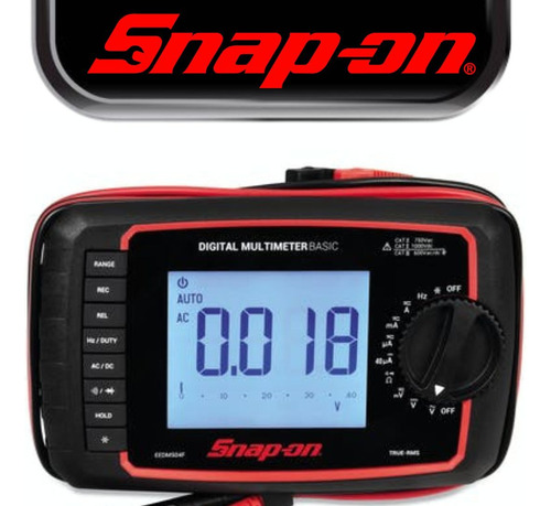 Multimetro Snap On Profecional Automotriz Con Mrs