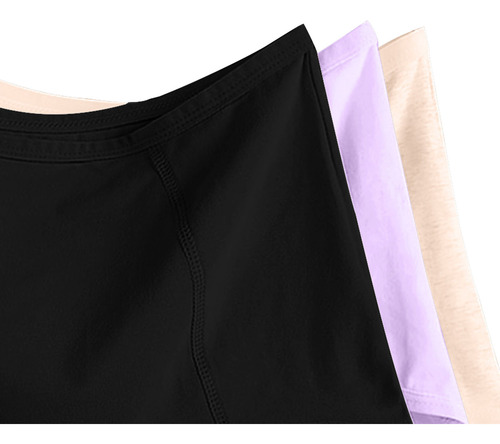 Calzoncillos E Para Mujer, Talla Grande Xl-6xl, Color Liso,