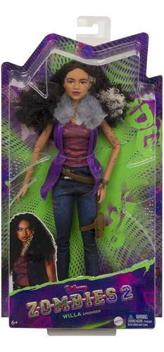 Boneca Lobisomem Willa Lykensen Zombies Disneys 2 115 Cor Marrom