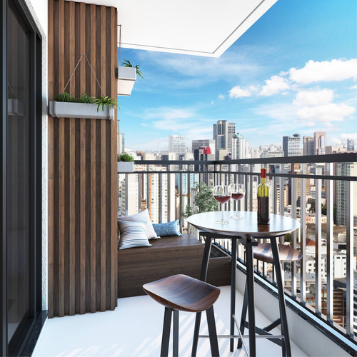 Imagem 5 de 30 de Apartamento Em Tarumã, Curitiba/pr De 34m² 1 Quartos À Venda Por R$ 254.802,00 - Ap2085658-s