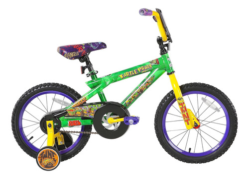 Dynacraft Bicicleta Tortugas Ninja Bmx 5 A 7 Años