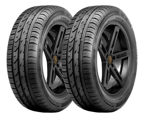 Kit 2 Pneu Continental 205/50r17 Contipremiumcontact 2 Rf