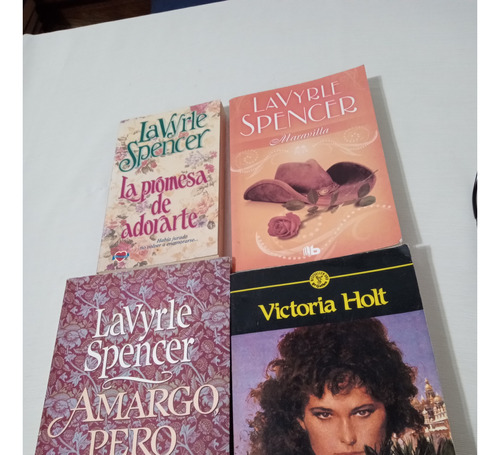 4 Novelas Romanticas Lavyrle Spencer Victoria Holt Maravilla