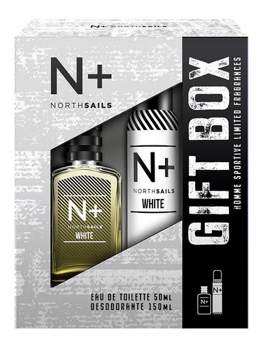 Set N+ Northsails White Edt 50 Ml + Desodorante 150 Ml