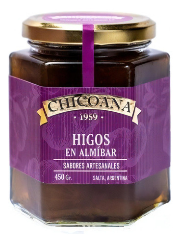 Higos En Almibar X 450g - Chicoana