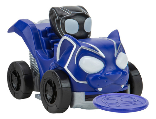 Spidey Y Sus Amigos Vehiculo Lanza Discos Black Panther