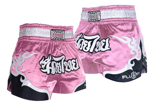 Fluory - Pantalones Cortos De Lucha Para Muay Thai, Shorts .