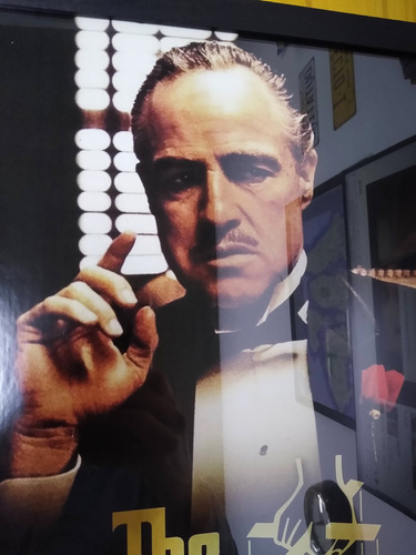 Cuadros El Padrino The Godfather 5 Modelos 30x40 Cm Negro