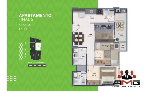 Imagem 9 de 12 de Apartamento Na Praia Grande - Vila Tupi - Ap3043