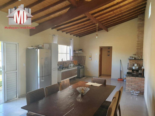 Imagem 7 de 23 de Linda Chácara Com Escritura, 03 Dormitórios, Piscina, Campo De Futebol, Pomar, À Venda, 1000 M² Por R$ 465.000 - Zona Rural - Pinhalzinho/sp - Ch0725
