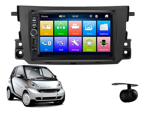 Central Multimidia Mp5 Basic Smart Fortwo 2013 2014 2015