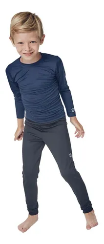 Camiseta termica azul niño hotsell