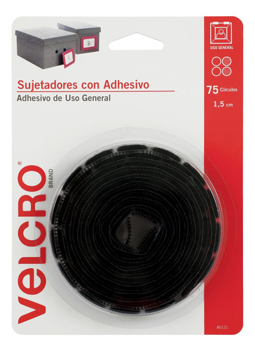 Velcro®brand Circulos Uso General 75 Unidades