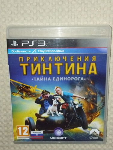 The Adventures Of Tintin Versão Russa Ps3 (Usado)