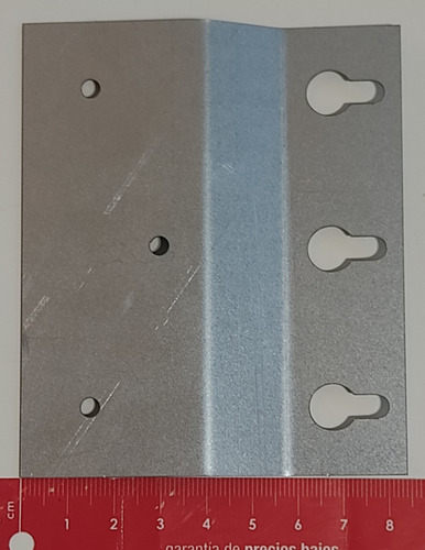 Soporte Sistema Para Colgar Espejos, Cuadros, Alacenas Plateado