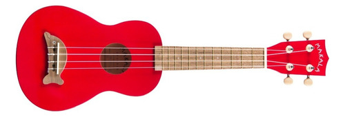 Kala Mk Sd Ukelele Soprano Colores Delfin Serie Makala Color Red