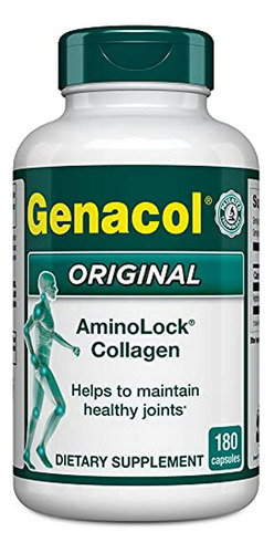 Cápsulas De Colágeno Genacol 180 | Mantenimiento Articular | Colágeno Hidrolizado