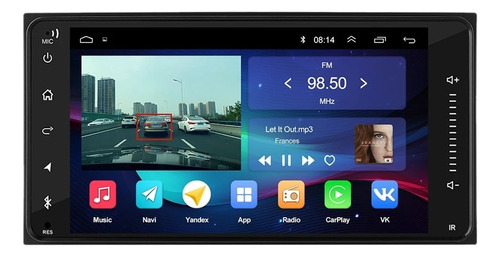 Estereo Android Pantalla7 Bt Gps Mapas Toyota Corolla 