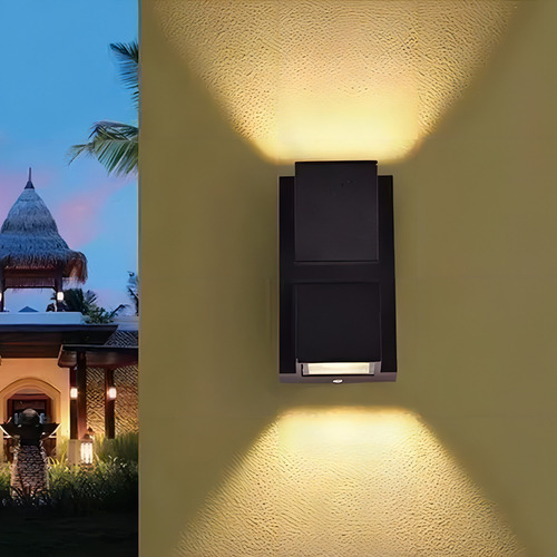 Pack X2 Aplique Pared Muro Luz Led Doble Bidireccional 6w