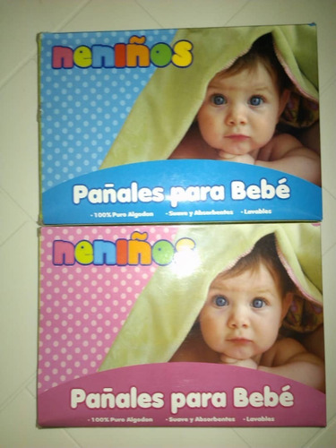 Pañal De Tela Neniños Estampados De Algodón Bebe (1 Pañal)