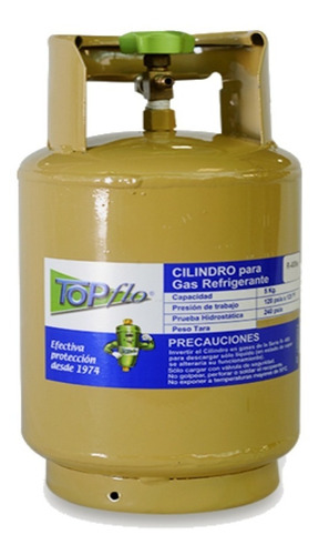 Cilindro Topflo De 5kg R-409a Cnr-8845