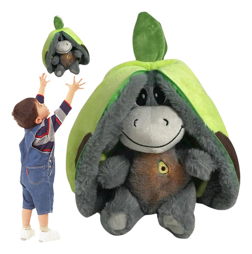 Q Peluche De Burro Transpirable Con Respiración Concertada D