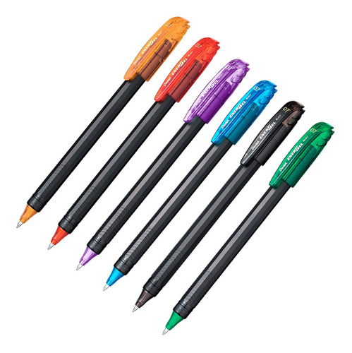 Bolígrafo Pentel Energel Bl417 Naranja - Mosca