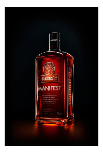 Pack De 12 Licor Jagermeister Manifest 1 L