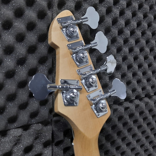 Imagem 6 de 9 de Contrabaixo Waldman Gjj-205x Ts 5 Cordas Jazz Bass Vintage