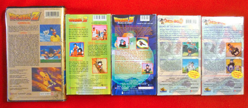Dragon Ball Y Dragon Ball Z - Capítulos En Vhs (Usado)